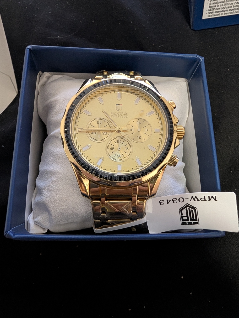 Montres Prestige X InvictaMen's Watch - 44.5mm. Gold (MPW-0343)